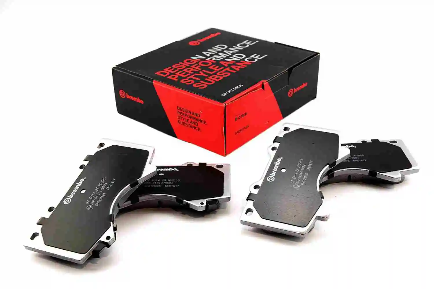 Raceing-piduriklotsi komplekt BREMBO 07.B314.25