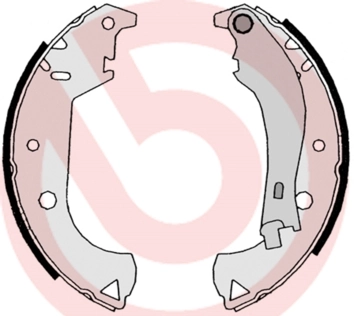 Piduriklotside komplekt BREMBO S 23 524