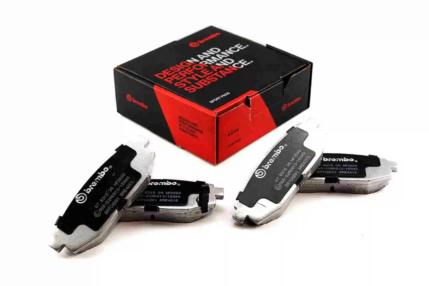 Raceing-piduriklotsi komplekt BREMBO 07.B315.39