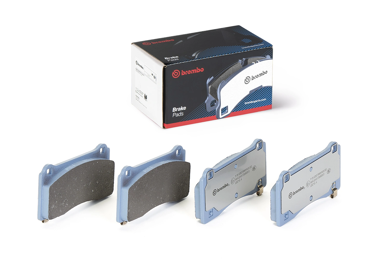 Piduriklotsi komplekt, ketaspidur BREMBO P 09 028E