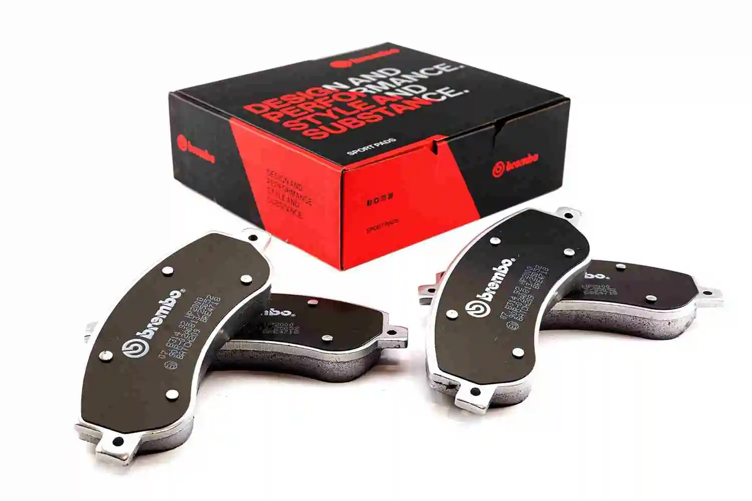 Raceing-piduriklotsi komplekt BREMBO 07.B314.92