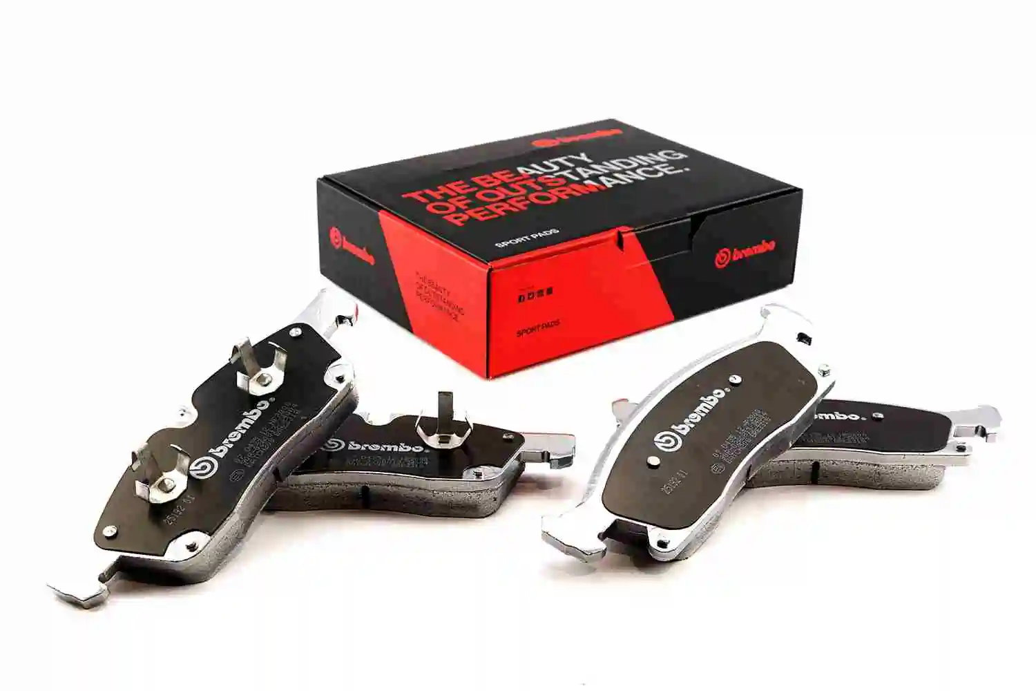 Raceing-piduriklotsi komplekt BREMBO 07.D435.12
