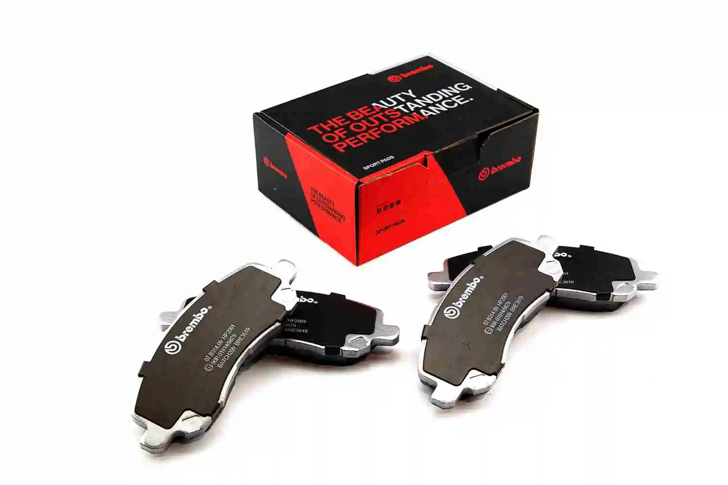 Raceing-piduriklotsi komplekt BREMBO 07.B314.09