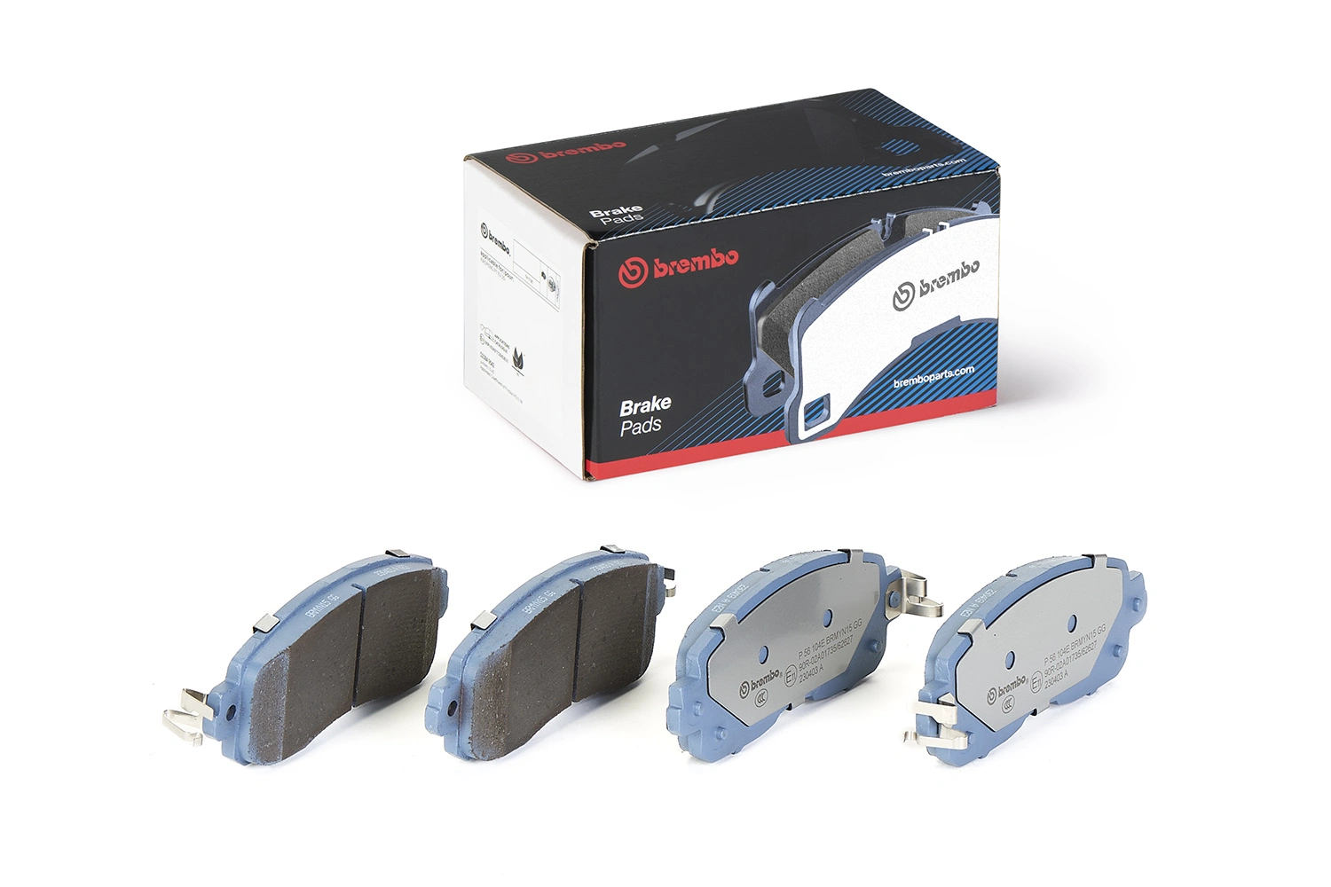 Piduriklotsi komplekt, ketaspidur BREMBO P 56 104E