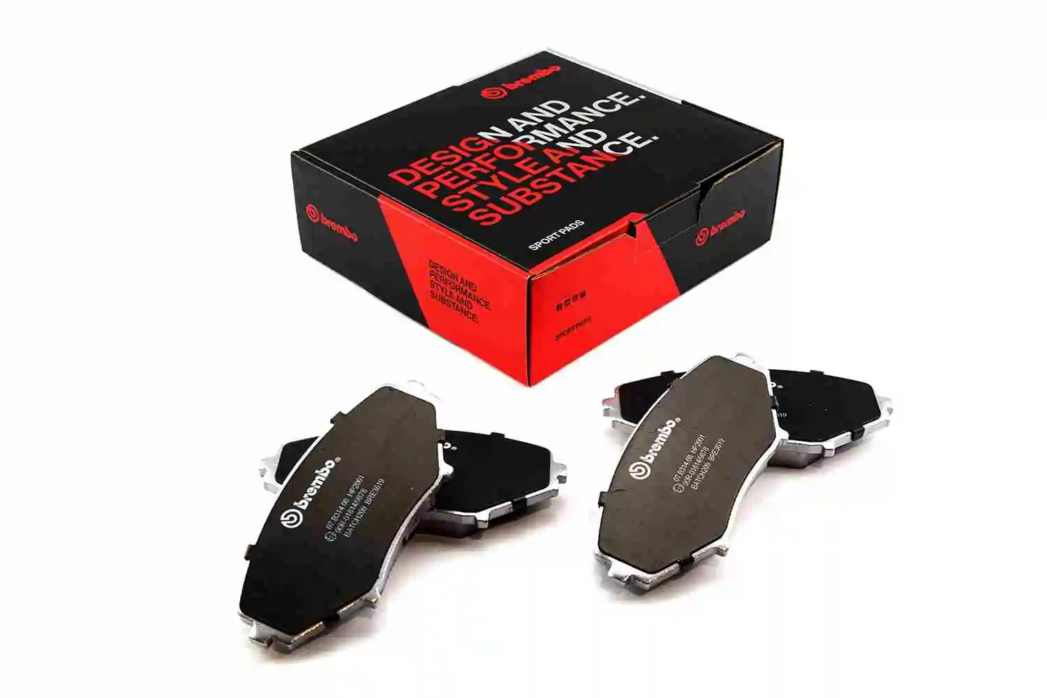Raceing-piduriklotsi komplekt BREMBO 07.B314.08