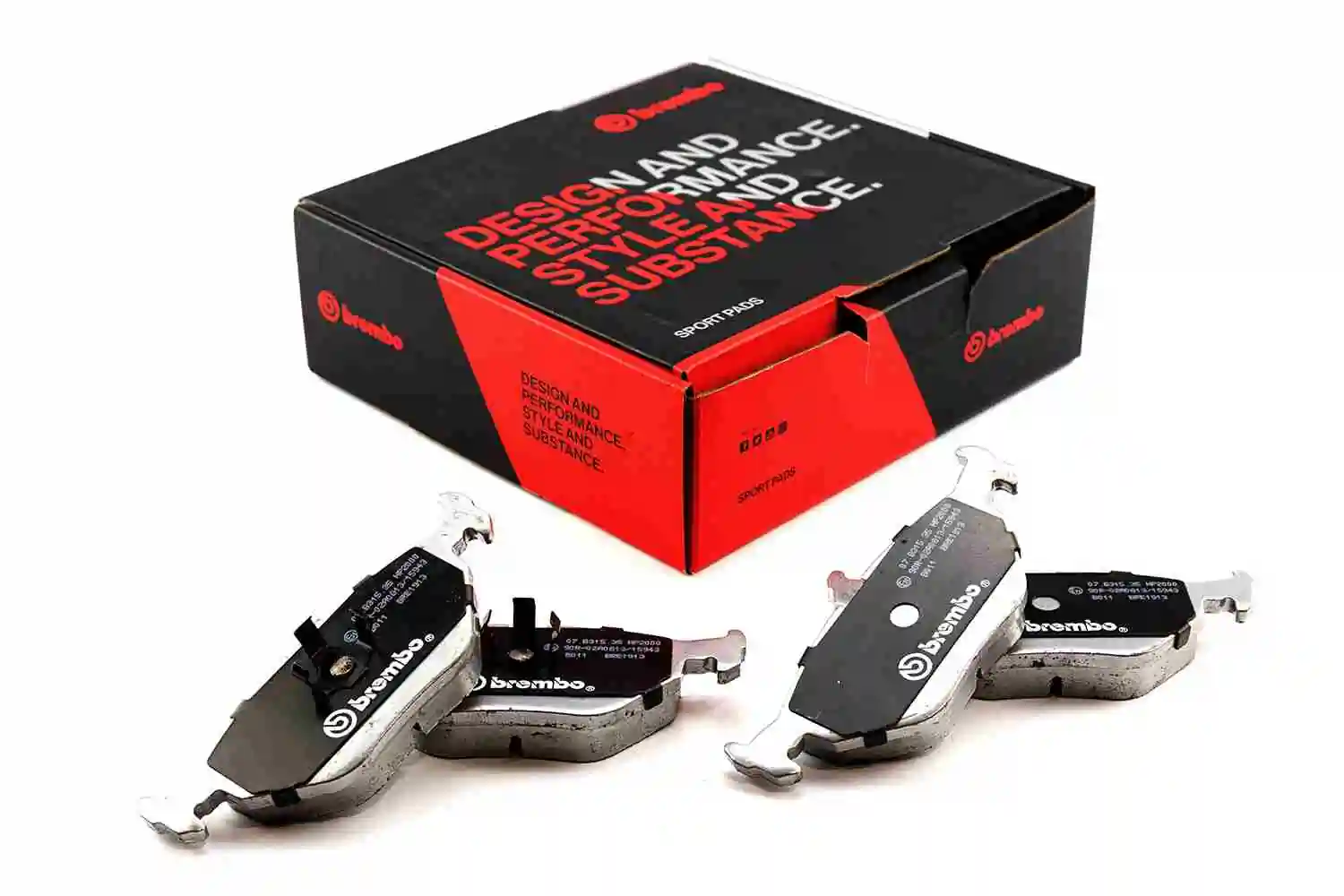 Raceing-piduriklotsi komplekt BREMBO 07.B315.35