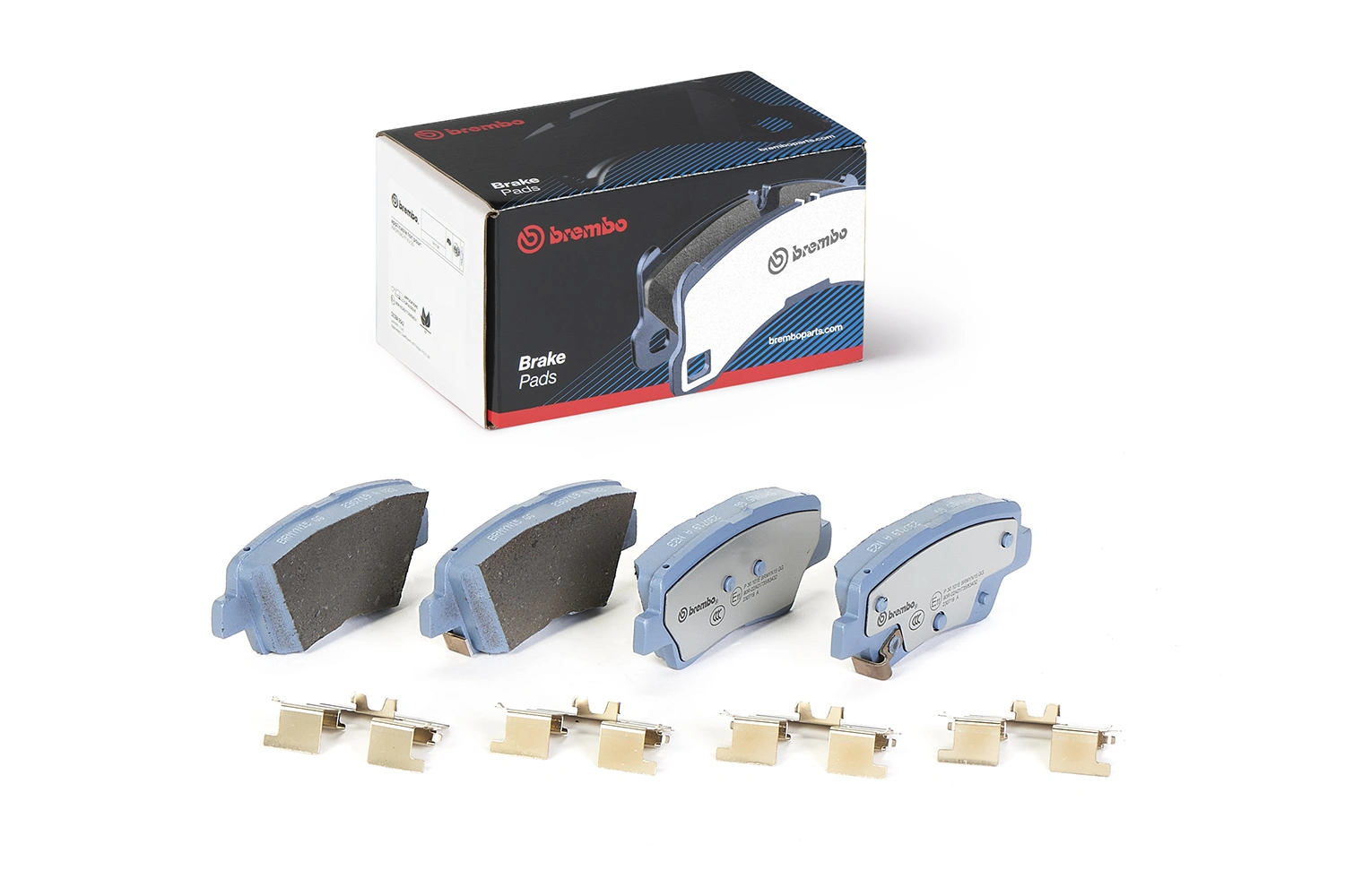 Piduriklotsi komplekt, ketaspidur BREMBO P 30 101E