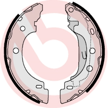 Piduriklotside komplekt BREMBO S 68 523