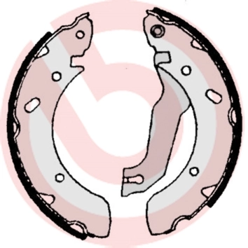 Piduriklotside komplekt BREMBO S 30 504
