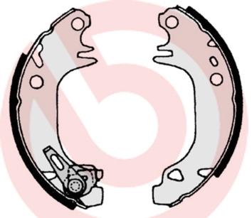 Piduriklotside komplekt BREMBO S 61 513
