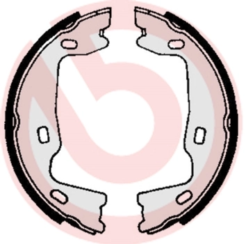Piduriklotside komplekt, seisupidur BREMBO S 59 521