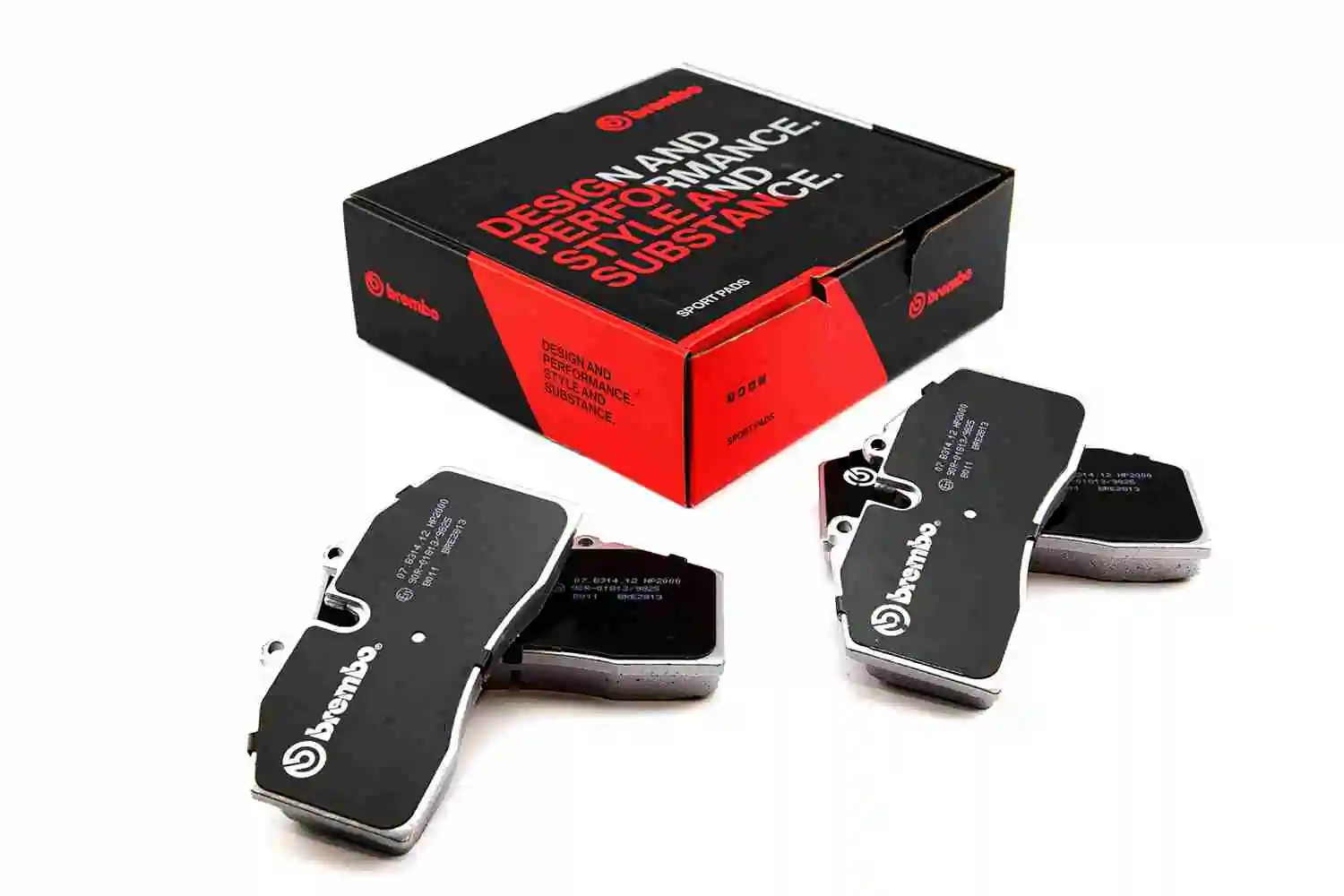 Raceing-piduriklotsi komplekt BREMBO 07.B314.12