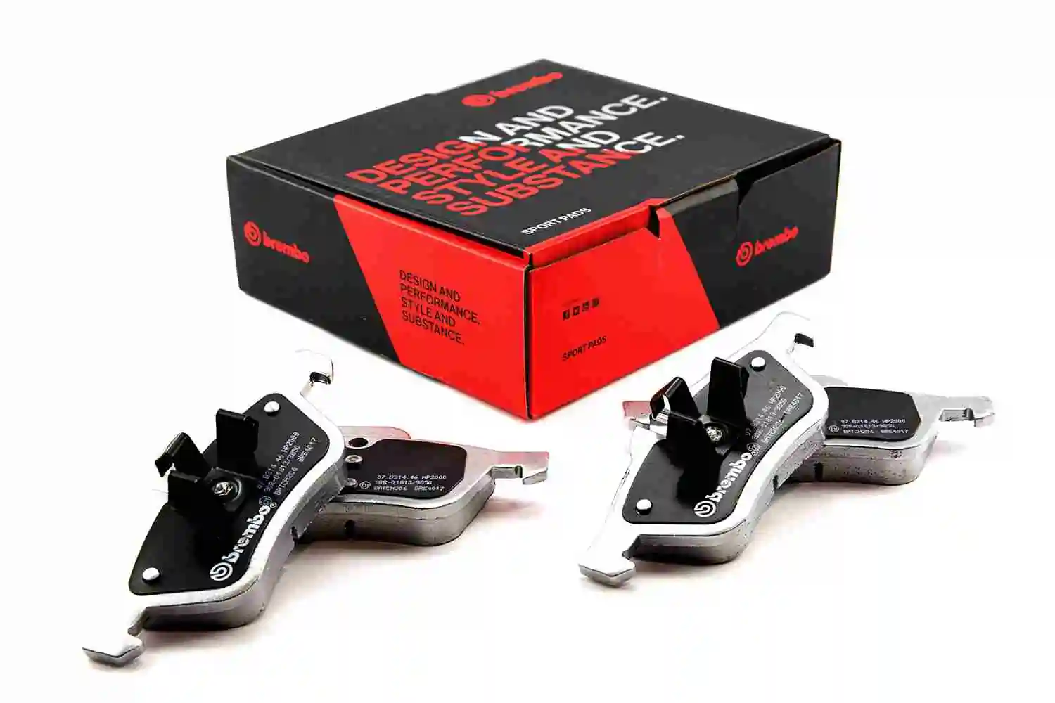 Raceing-piduriklotsi komplekt BREMBO 07.B314.46