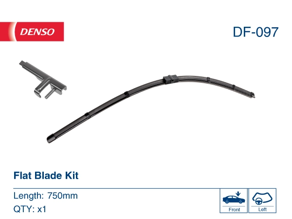 Klaasipuhastaja kumm DENSO DF-097