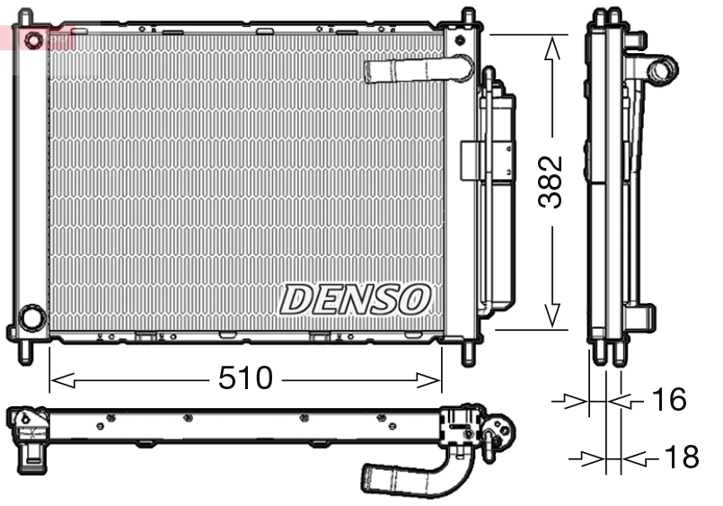 Jahutusmoodul DENSO DRM46101