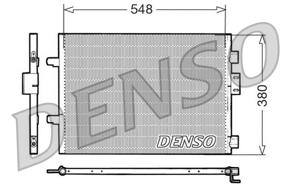 Kondensaator, kliimaseade DENSO DCN23007