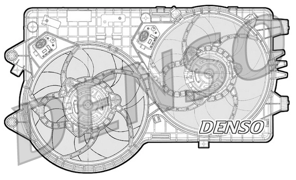 Ventilaator, mootorijahutus DENSO DER09093