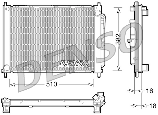 Jahutusmoodul DENSO DRM23101