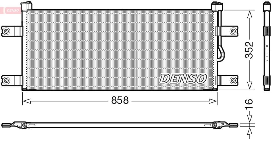 Kondensaator, kliimaseade DENSO DCN99069