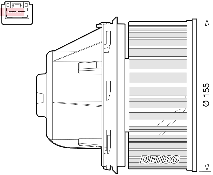 Salongipuhur DENSO DEA10053