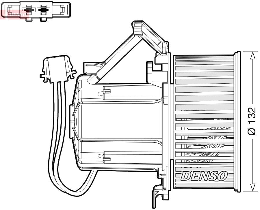 Salongipuhur DENSO DEA02009