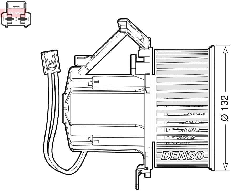 Salongipuhur DENSO DEA02008