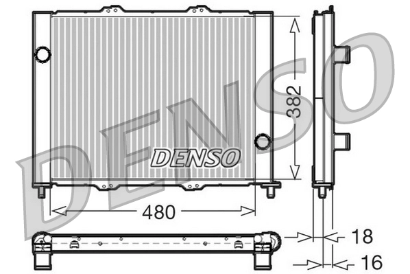 Jahutusmoodul DENSO DRM23099