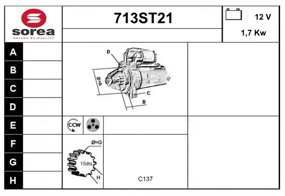 STARTCAR 713ST21