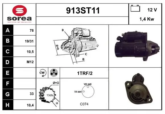 STARTCAR 913ST11