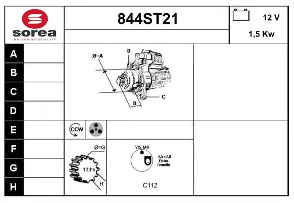 STARTCAR 844ST21