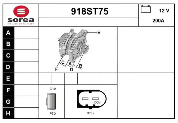 STARTCAR 918ST75