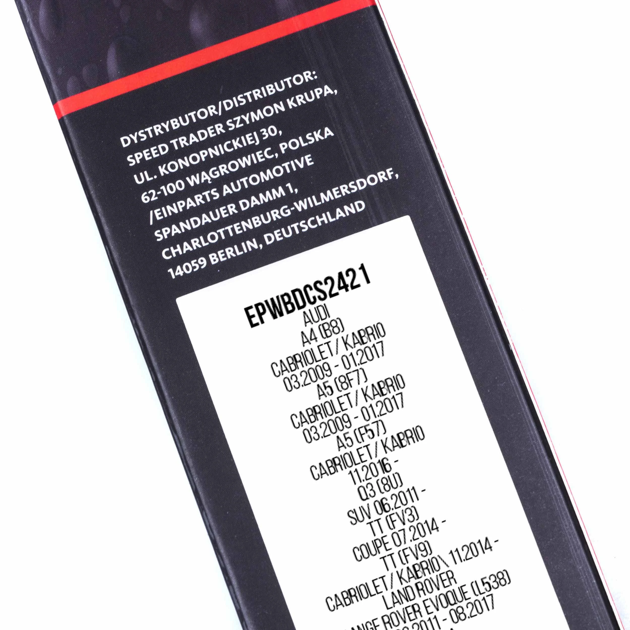 Klaasipuhastaja kumm Einparts Automotive EPWBDCS2421