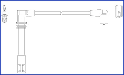 Süütesüsteemikomplekt HUECO 134803