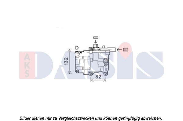 Kompressor, kliimaseade AKS DASIS 851988N