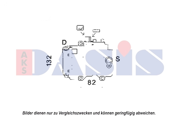 Kompressor, kliimaseade AKS DASIS 852625N