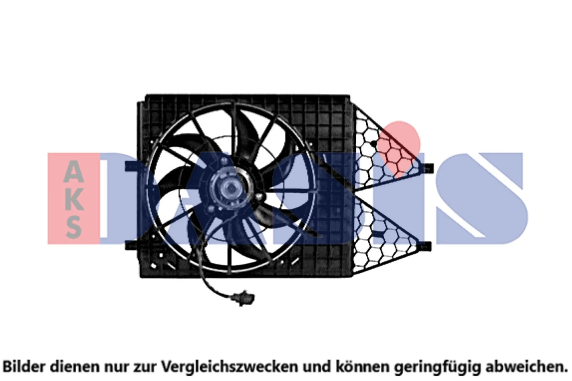 Ventilaator, mootorijahutus AKS DASIS 048184N