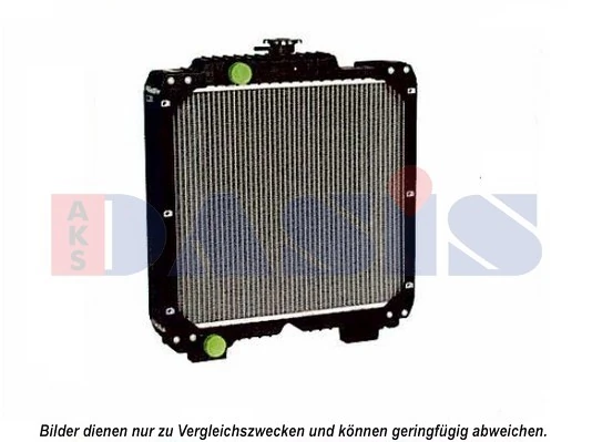 Radiaator, mootorijahutus AKS DASIS 440625N