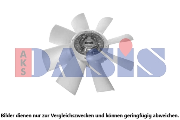 Ventilaator, mootorijahutus AKS DASIS 288025N