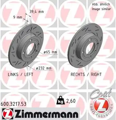 Piduriketas ZIMMERMANN 600.3217.53