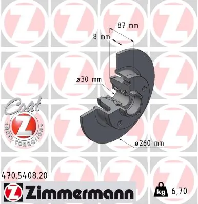 Piduriketas ZIMMERMANN 470.5408.20