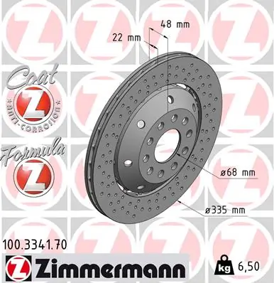 Piduriketas ZIMMERMANN 100.3341.70