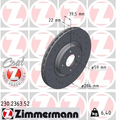 Piduriketas ZIMMERMANN 230.2363.52