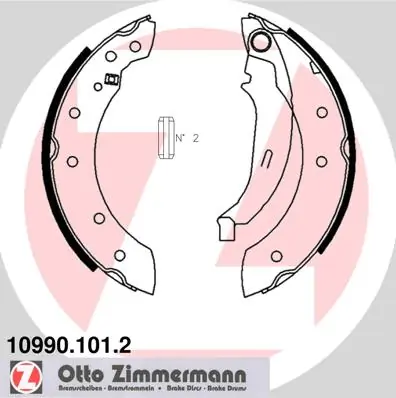 Piduriklotside komplekt ZIMMERMANN 10990.101.2