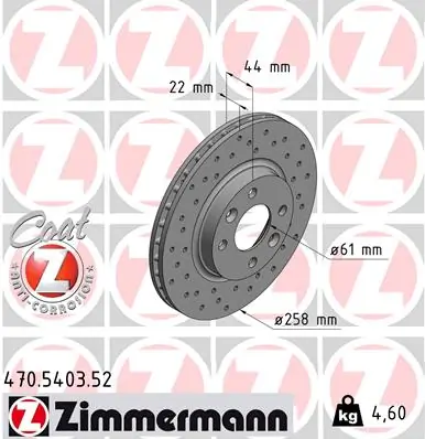 Piduriketas ZIMMERMANN 470.5403.52