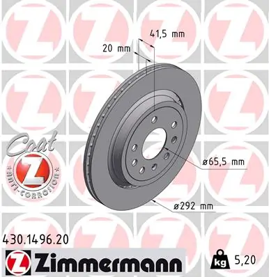 Piduriketas ZIMMERMANN 430.1496.20