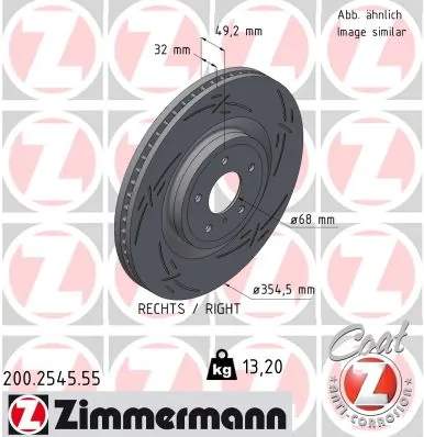 Piduriketas ZIMMERMANN 200.2545.55