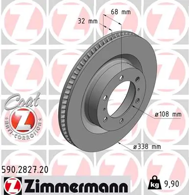 Piduriketas ZIMMERMANN 590.2827.20