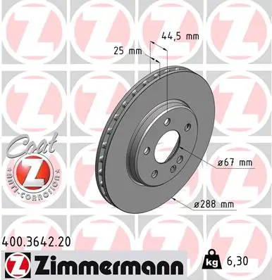 Piduriketas ZIMMERMANN 400.3642.20