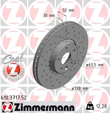Piduriketas ZIMMERMANN 610.3717.52