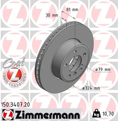 Piduriketas ZIMMERMANN 150.3407.20